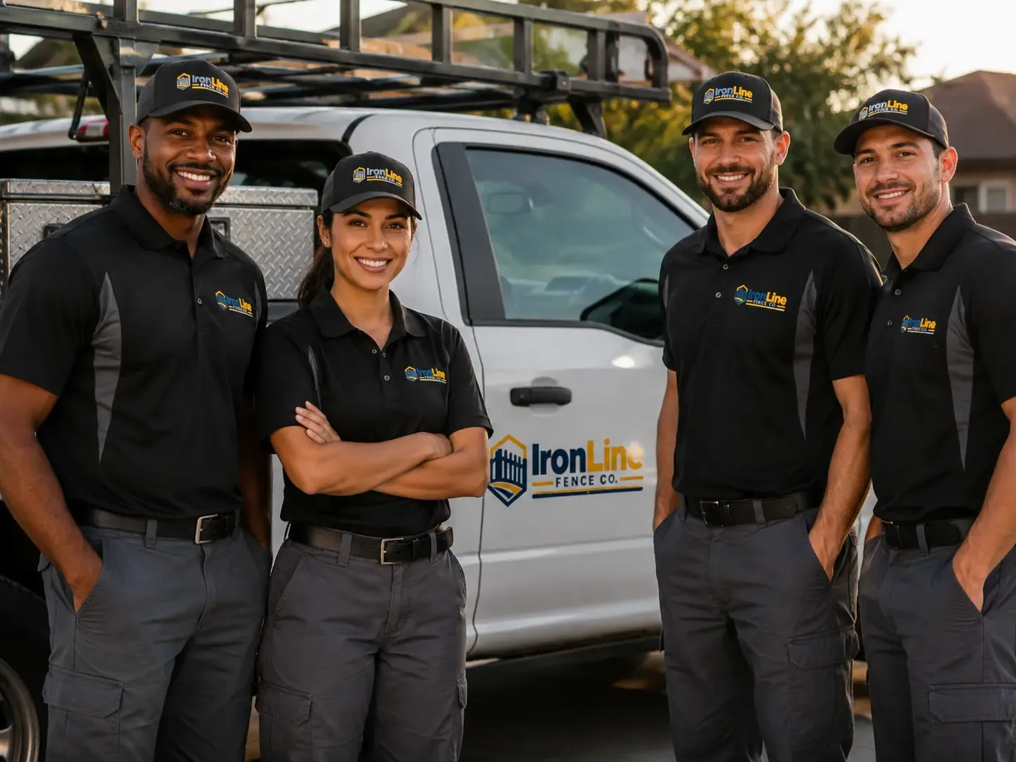 Metal Fence Installation company in Luana, IA
